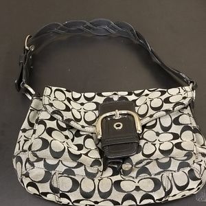 Coach Signature Saddle Bag